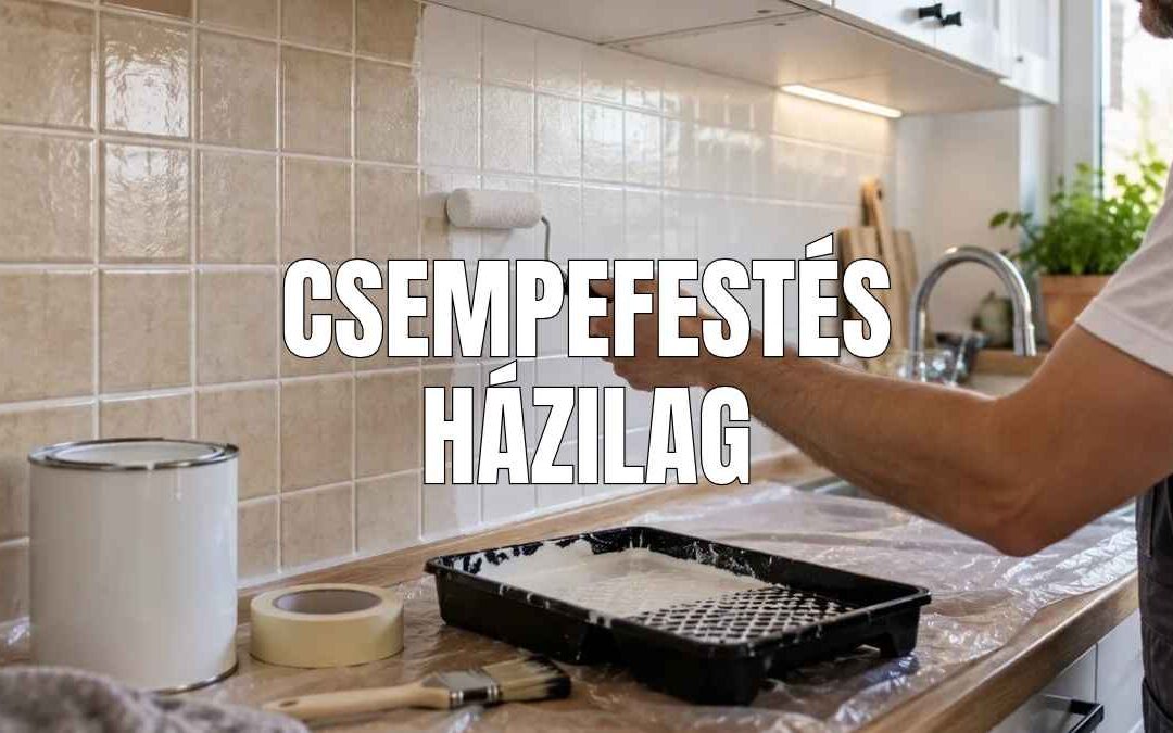 Csempefestés házilag – Így újíthatod fel a régi fürdőszobai és konyhai csempét bontás nélkül